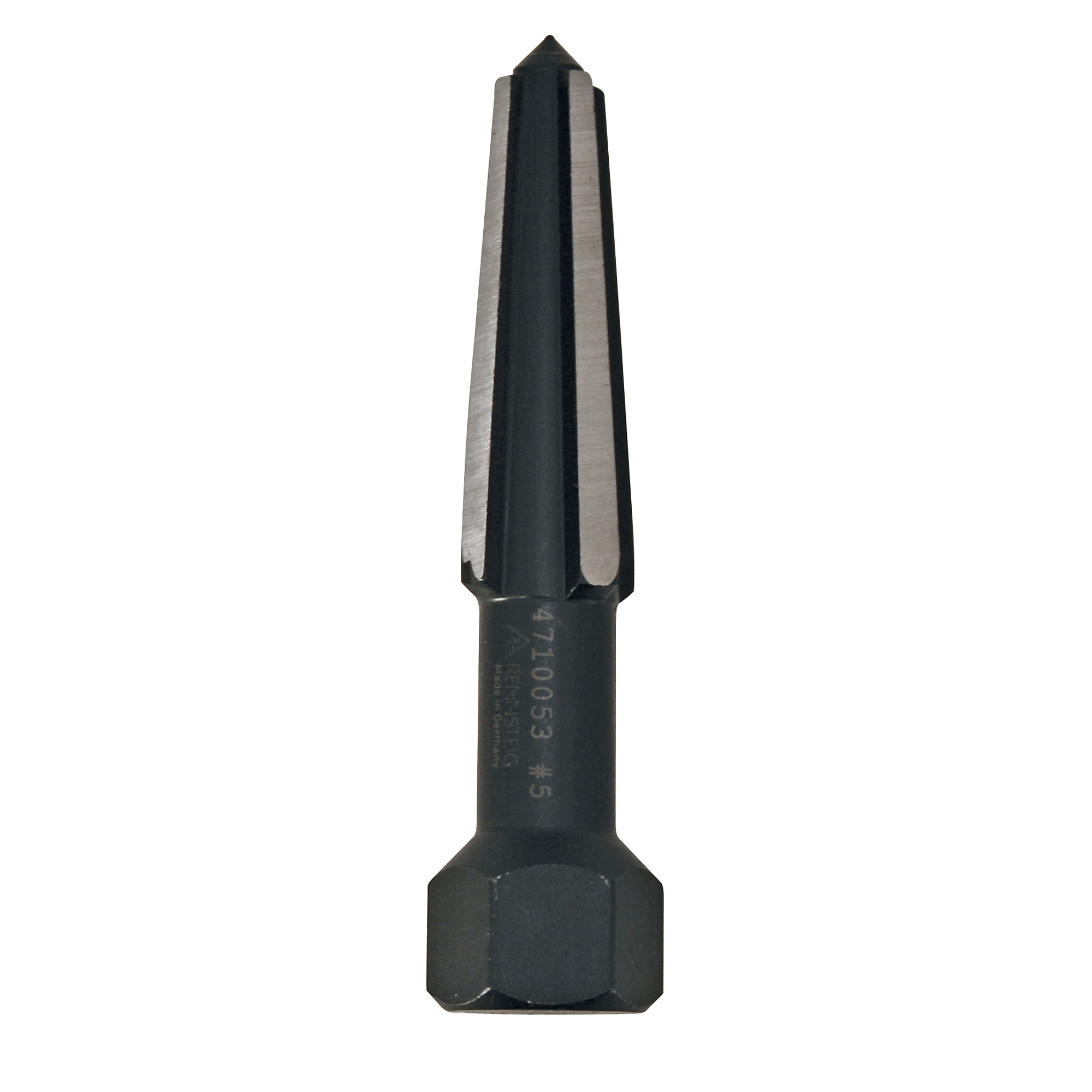 KNIPEX Screw Extractor, 3.5in., Size 5, Double-Edged, Steel, Model# 9R 471 005 3